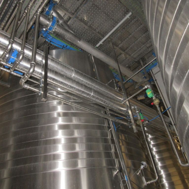 Depósitos de fermentación